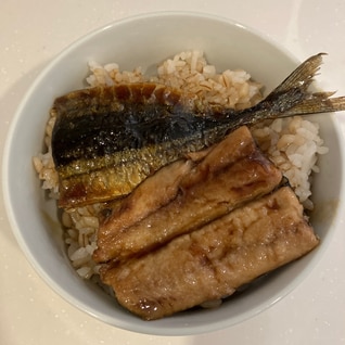 久しぶりに、安い！秋刀魚の蒲焼き！